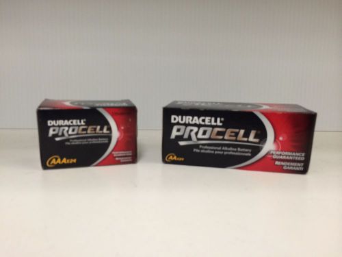 Duracell procell special offer - 288=aa(pc1500), 288=aaa(pc2400) batteries for sale