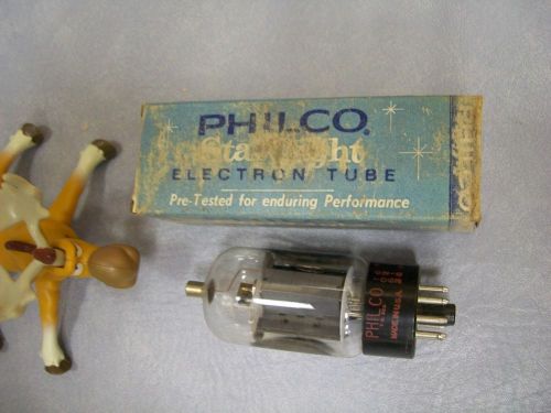 Philco 12DQ6B / 12GW6 Vacuum Tube Vintage Original Box