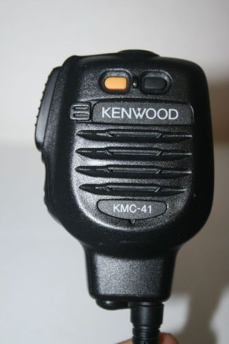 USED KENWOOD KMC-41 HEAVY DUTY REMOTE SPEAKER MICROPHONE TK2180 3180 NX200 NX300