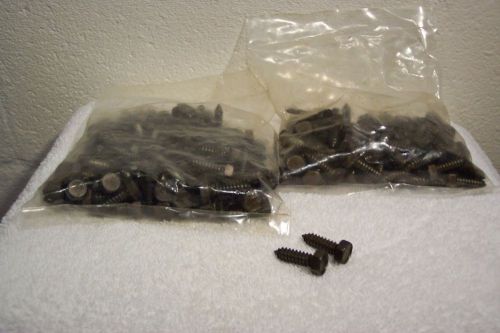 200 self tapping bolts/5/16 x 1in hi - ab part # 550606/black coated/2 bags full for sale
