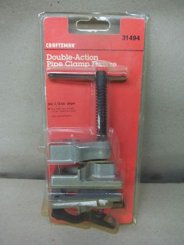 Craftsman 1/2&#034; double-action pipe clamp fixture # 31494    new for sale