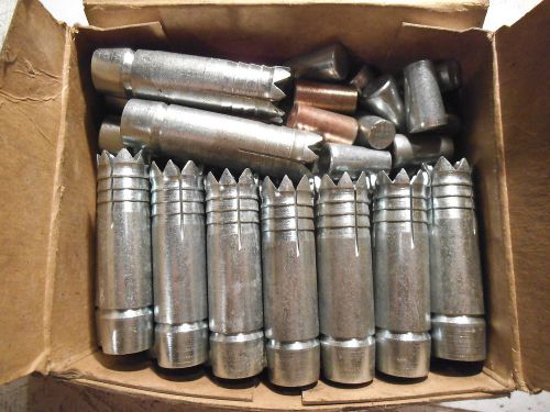 (25) rawl 5/8&#034; saber-tooth snap-off concrete bolt anchors 6010 for sale
