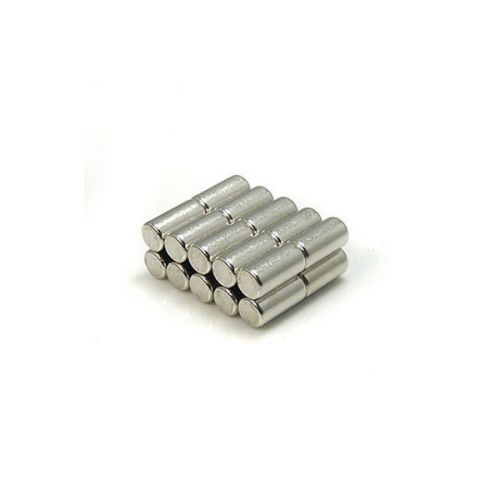 20pc 5x10mm Cylinder Neodymium Strong Refrigerator Fridge Magnets Rare Earth N35