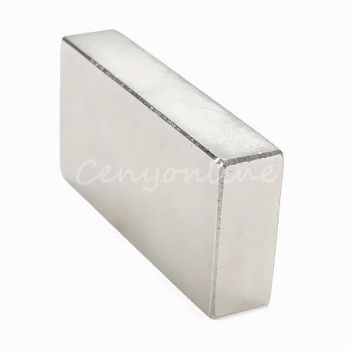 1pc neodymium big block ndfeb magnet 50x25x10mm strong rare earth fridge n52 for sale