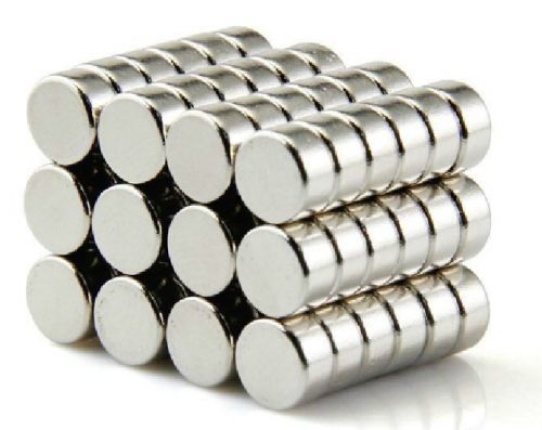 100PCS Strong N42 1/4x1/8 Inch Rare Earth Neodymium Cylinder Magnet