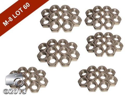High quality m 8 hexagon hex full nuts a2 stainless steel din 934-lot of 60 for sale