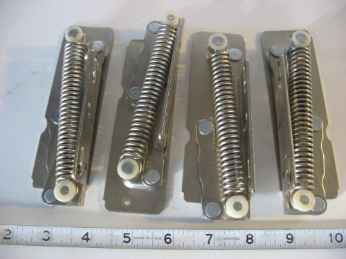 Lot of 4 Stainless Steel Hinges