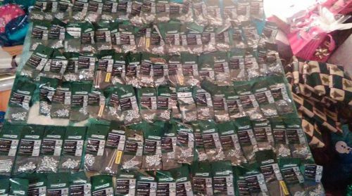New 100 Assorted Bags Of Machine Screws