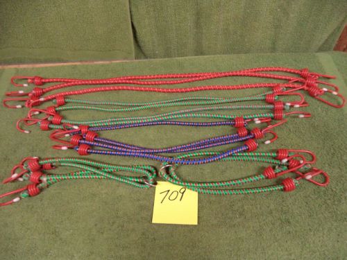 Miscellaneous bungee cords - lot of 19 (#709) for sale