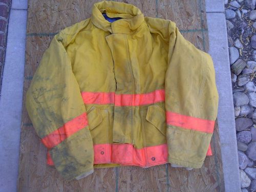 Fire dex xl lined jacket coat firefighter bunker fire gear 7.5 nomex for sale