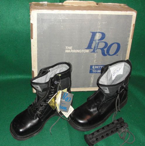 New pro warrington 2003 boots nfpa size 8.5 d fire fighter turnout gear work for sale