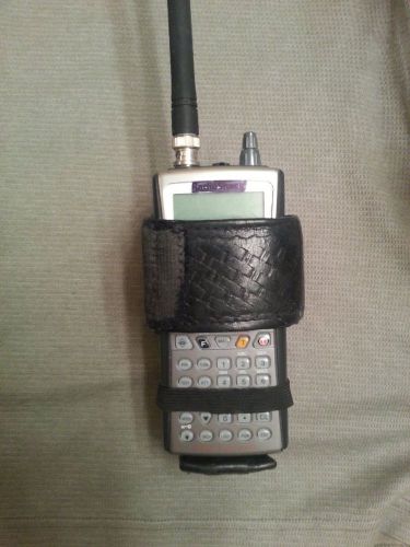 Police/sheriff, emt, security basketweave radio holder for sale