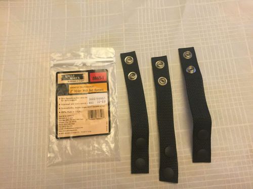 UNCLE MIKES 2 INCH NYLON WEB BELT KEEPERS 8865-1