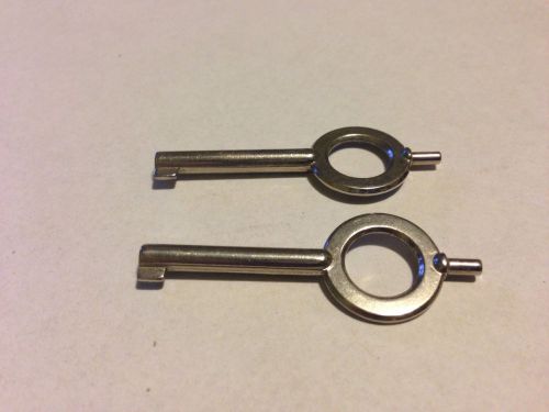 2 Quality Replacement Standard Universal Police / Law Enforcement Handcuff Keys