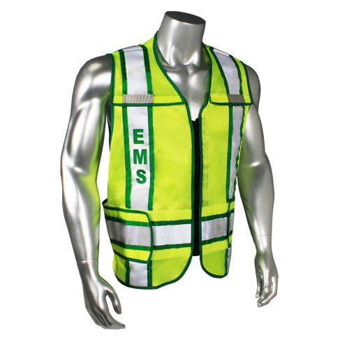 Ems emt emergency rescue breakaway mesh safety vest radian radwear lhv-207-3gems for sale