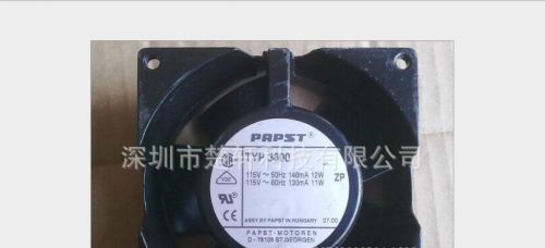 3600  ebmpapst 92*92*38mm 115v 140ma 12/11w all metal fan good quality for sale