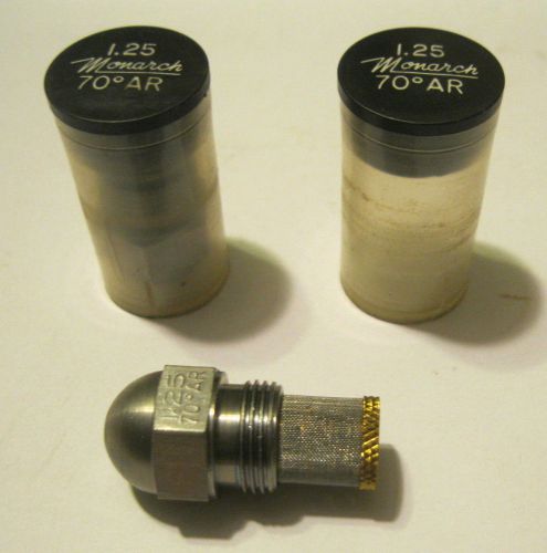 2 MONARCH 1.25 / 70 AR OIL BURNER NOZZLES for Heater Furnace