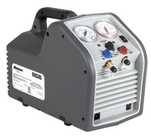 New! robinair rg6 115 volt portable refrigerant recovery machine replaces rg6000 for sale
