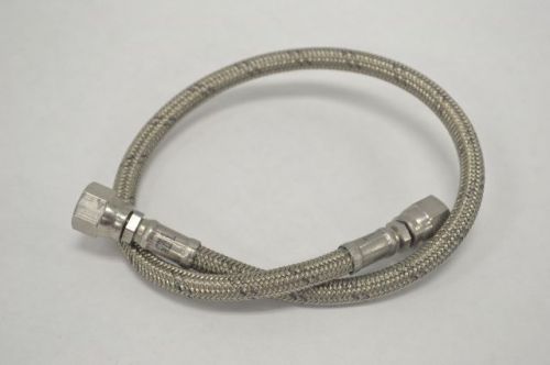 New parker p9190606040404c flexible metal 18 in 1/8 in hydraulic hose b235807 for sale