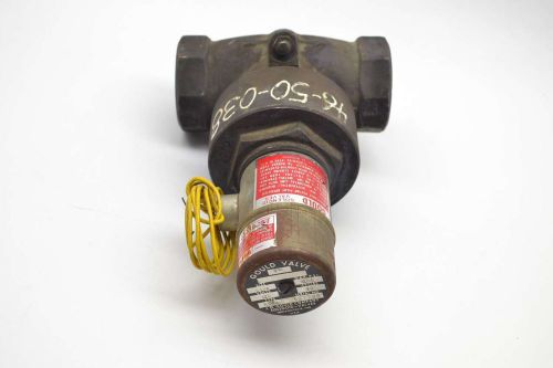 Gould dhp bronze 120v-ac 1-1/4 in npt solenoid valve b382582 for sale