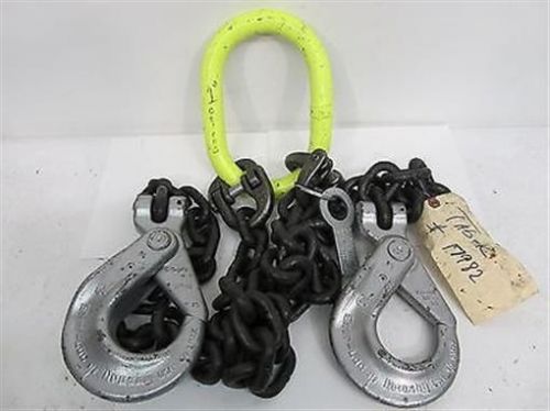 Taber 17982, double 1/2&#034; grade 80 chain sling for sale