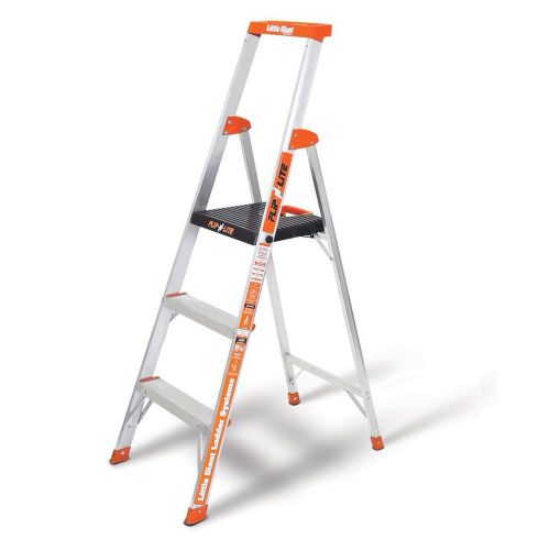 Little giant 15273 flip-n-lite 5&#039; step ladder type 1a for sale