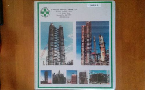 Scaffold training institute - scaffold training manual in both english &amp; spanish for sale