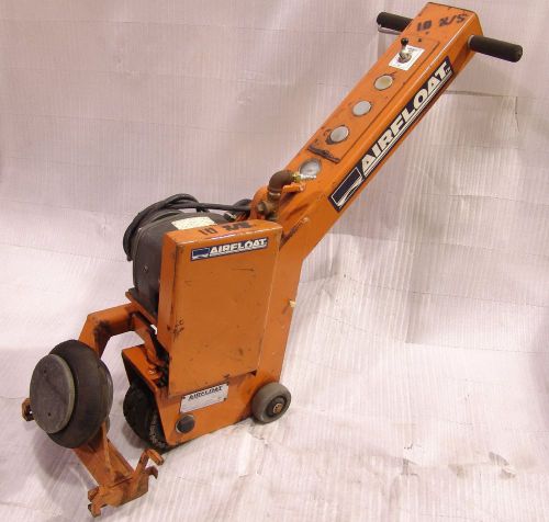 Airfloat tugger sd6b pneumatic 900# capacity used for sale
