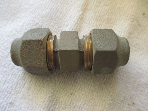 Lee brass 1/2&#034; flare x 1/2&#034; flare union/coupling for water service (short) - new for sale