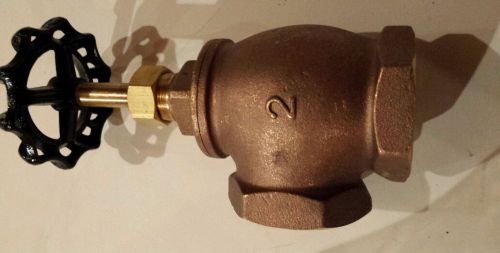 New 2&#034; brass angle valve Lansdale plumbing supply