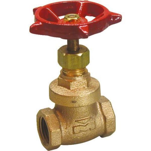 Mueller/b &amp; k 100-204nl low lead forged brass gate valve-3/4&#034; fip gate valve for sale