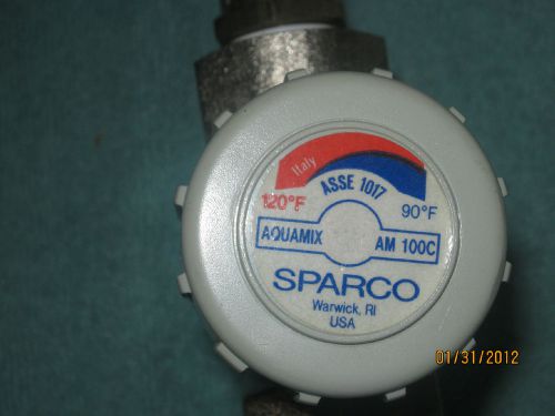 Mixing valve sparco 1/2&#034;npt for sale