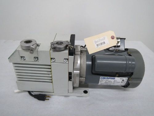 Leybold d4b trivac rotary vane 1/2x1/2in 4m3/h 230v-ac 1/3hp vacuum pump b333313 for sale