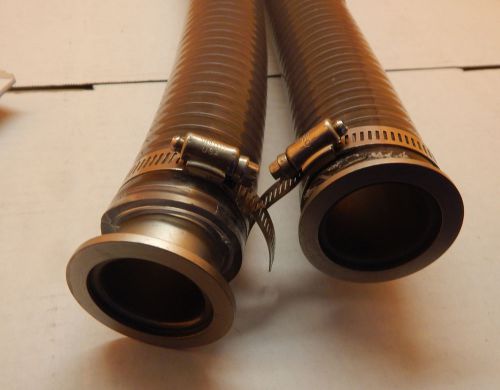 Nw40 x nw40  x 30&#034; long - rubber vacuum hose for sale