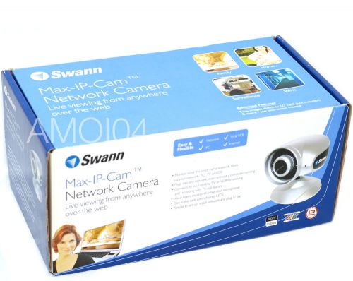 Swann Max-IP-Cam Network Camera SW-P-IPC Plug &amp; Play, Infrared LEDs, Microphone