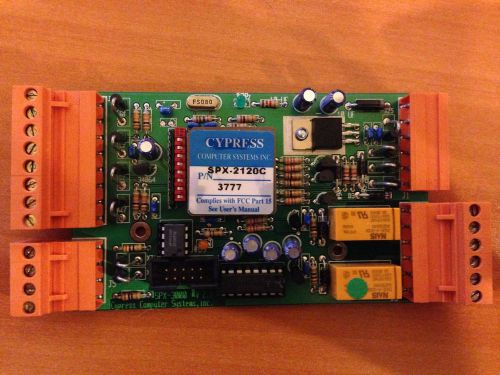 CYPRESS COMPUTER SYSTEMS INC. SPX-2120C CARD READER DATA EXTENDERS