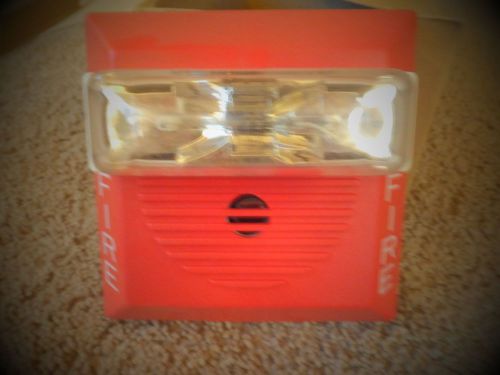 Wheelock horn/strobe-red/ns-2475w-fr for sale