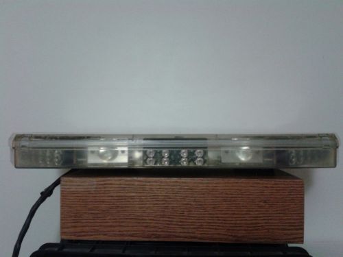 Code 3 / pse  2122 led minibar with alley lights &amp; front work lights? clear lens for sale