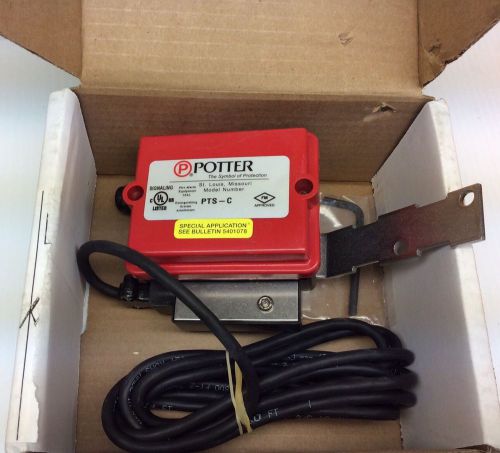 NEW POTTER PTS-C PLUG TYPE SUPERVISORY DEVICE/ SWITCH 1010201 SPRINKLER/SECURITY