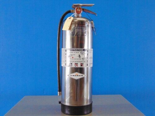 Water fire extinguisher amerex 240 class a wall bracket minor scratches for sale