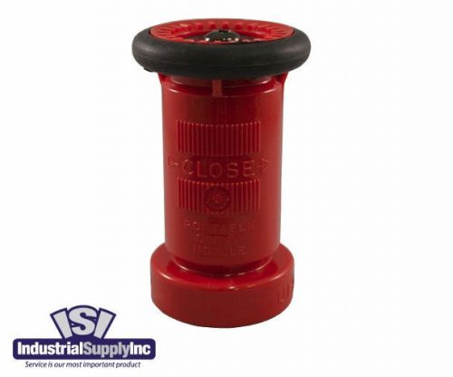1-1/2&#034; NST Fire Hose Nozzle Polycarbonate w/Bumber USA
