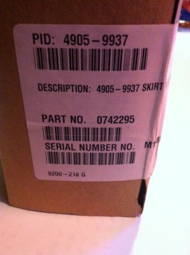 Simplex 4905-9937 A/V Horn Fire Alarm Skirt  0742295 *New in Box Sealed* 1.5&#034;