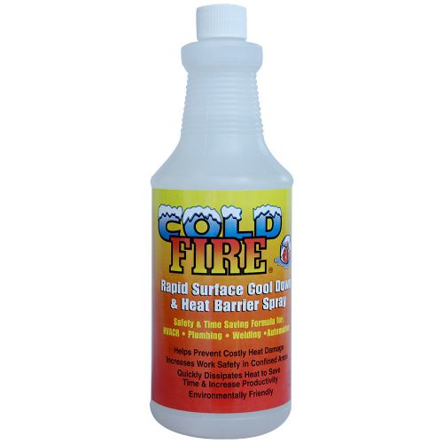 Coldfire rapid surface cool down &amp; heat barrier pump spray for sale