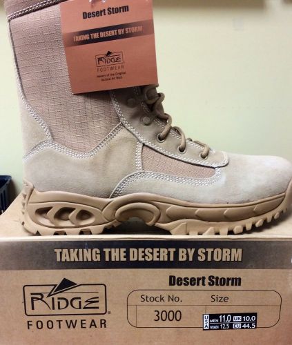 Ridge Footwear 3000 Desert Storm Boot Size 11