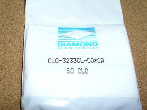 NEW DIAMOND 60 CLO O-RING CONNECTING LINK, 5 PC&#039;S LOT.
