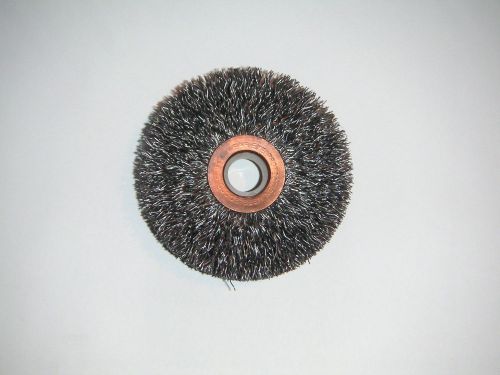 Anderson Products SS30 Crimped Wire Wheel Brushes Brand New 3&#034; Diameter Abrasive