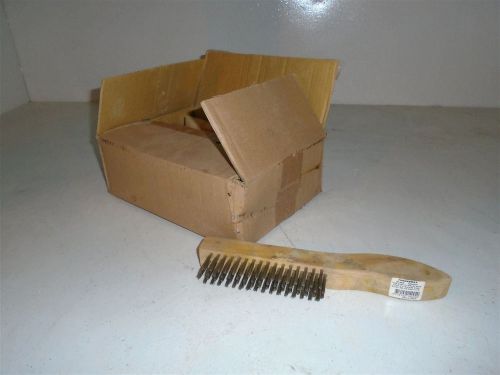 Jonesway #ab040004 stainless steel wire scratch brush 4 x 16 rows used lot of 13 for sale