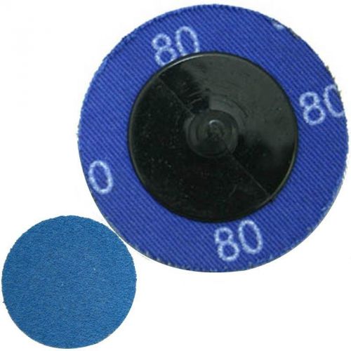 50 3&#034; roloc european zirconia quick change sanding disc 60 grit for sale