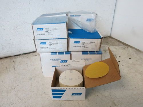 1600 norton 49903 a290 no-fil adalox norgrip 5&#034; sanding discs, p180-grit for sale