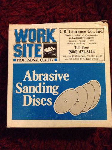 C.R.Laurence Sanding Discs. 7&#034;X 7/8